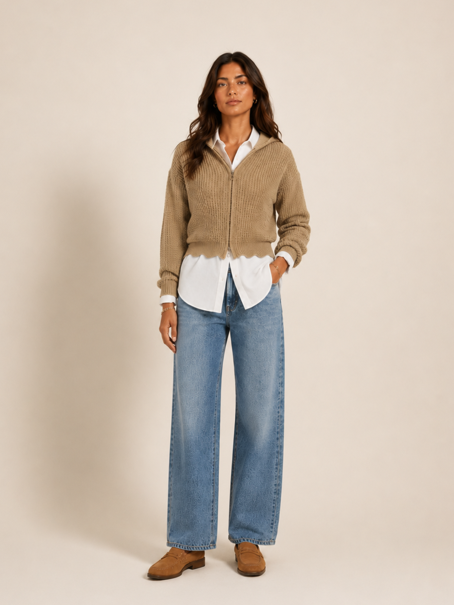 Le Gilet Maille Alba
