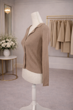 Gilet en Maille Fine