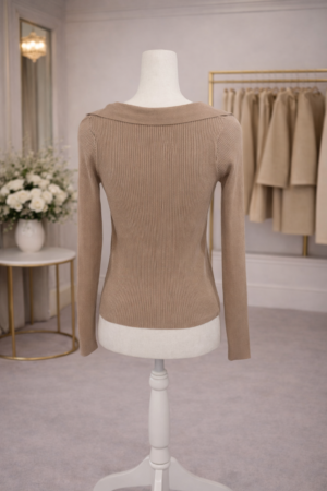 Gilet en Maille Fine