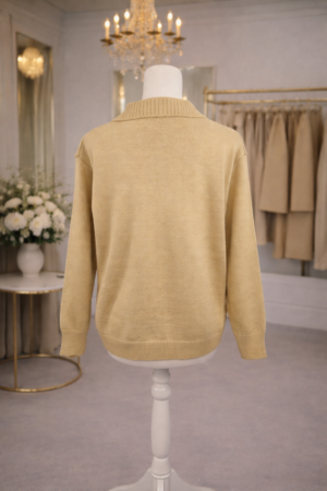 Pull Large Boutonné