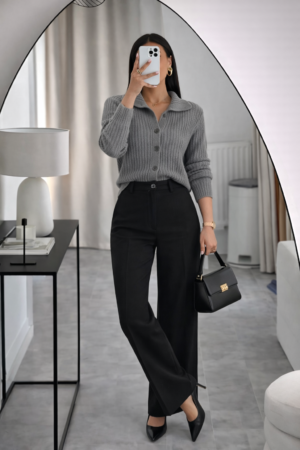 Gilet en Laine à boutons