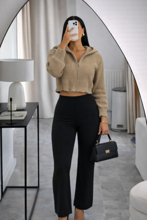 Gilet en Maille court